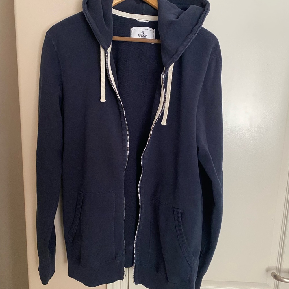 Reigning champ midweight zip up hoodie
